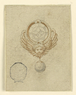 Drawing, Design for a Brooch