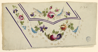 Drawing, Design for a Waistcoat