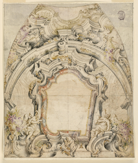 Drawing, Project for the Painted Decoration of a Dome