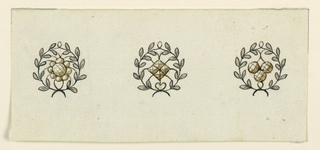 Drawing, Three Pendants