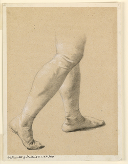 Drawing, Drapery Study