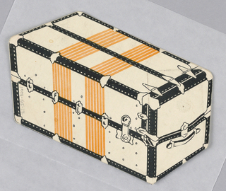 Advertisement Card, Macy's Luggage Section