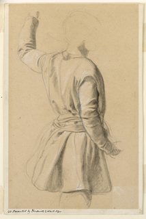 Drawing, Drapery Study