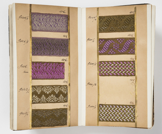 Manufacturer's Sample Book (France)