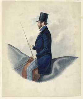 Drawing, Portrait of Unidentified Man