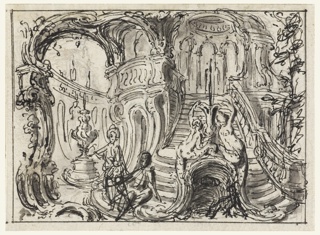 Drawing, Design for a Patch-Box