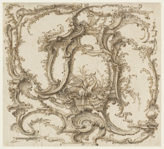 Drawing, Ornament Composition