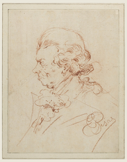 Drawing, Study for Portrait of a Man