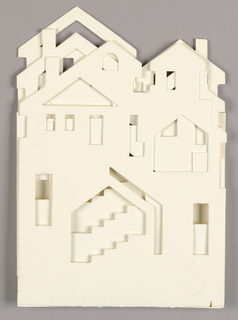 Pop-up Card, Roof Tops and Chimneys