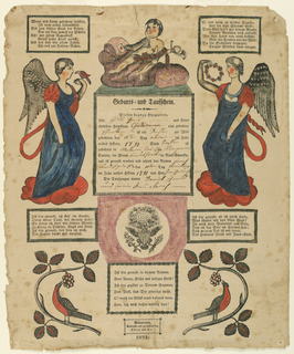 Calligraphy, Birth Certificate