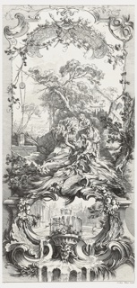 Print, Triomphe de Pomone