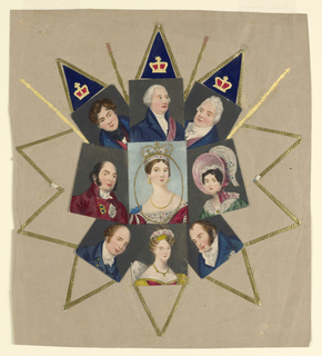 Souvenir Card, Souvenir of Queen Victoria and Her Family