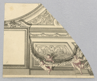 Drawing, Design for a Ceiling