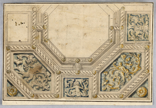 Drawing, Design for a Ceiling