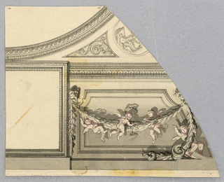 Drawing, Design for a Ceiling