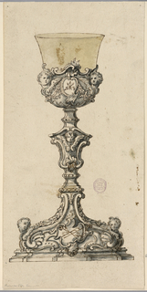 Drawing, Design for a Chalice
