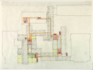 Drawing, New Haven Government Center, New Haven, CT