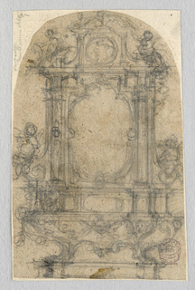 Drawing, Design for an Altar