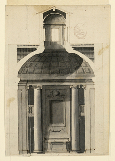 Drawing, Section of an Apse