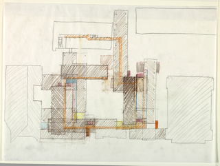 Drawing, New Haven Government Center, New Haven, CT