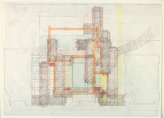 Drawing, New Haven Government Center, New Haven, CT