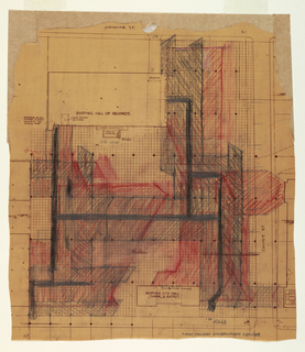 Drawing, New Haven Government Center, New Haven, CT