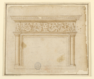 Drawing, Design for Chimneypiece