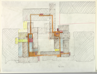 Drawing, New Haven Government Center, New Haven, CT