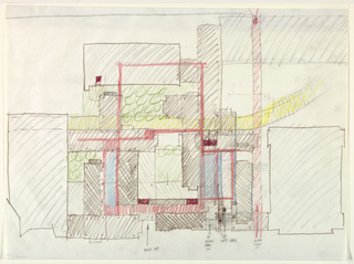 Drawing, New Haven Government Center, New Haven, CT