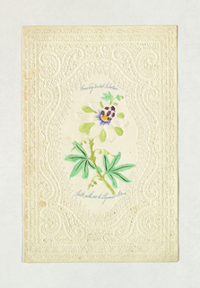 Greeting Card, Valentine Greeting