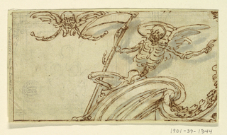 Drawing, Project for a Sepulcher Monument