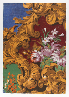 Drawing, Cartoon for a Woven Carpet