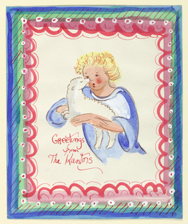 Greeting Card, Greetings from the Kantors