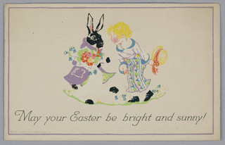 Greeting Card, Greeting Card: May your Easter be bright and sunny!