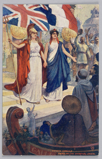 Greeting Card, Franco-British Exhibition, London