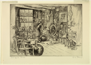 Print, Antique Shop