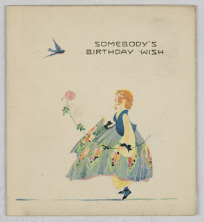 Greeting Card, Greeting Card: Somebody's Birthday Wish