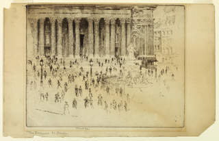 Print, St. Paul's Pavement