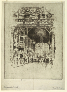 Print, Leadenhall Market, II