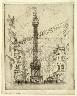 Print, The Monument, London
