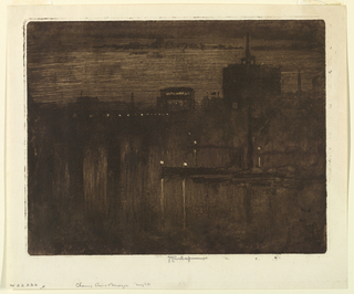 Print, Mist of the Thames