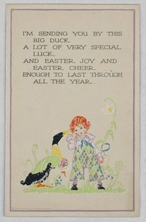 Greeting Card, Greeting card: Easter Joy and Easter Cheer