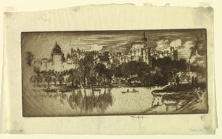 Print, Windsor from Eton