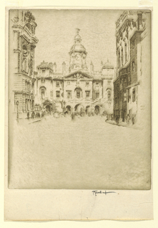 Print, The Horse Guards