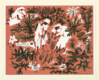 Print, Season's Greeting, 1960