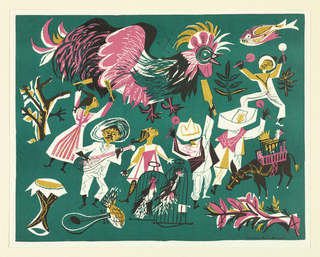 Print, Feast of the Pinato