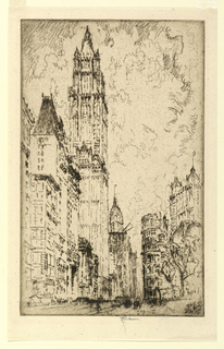 Print, The Woolworth Building