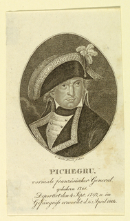 Print, Portrait of General Pichegru