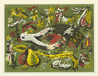 Print, Partridge in the Pear Tree