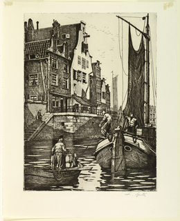 Print, Old Amsterdam